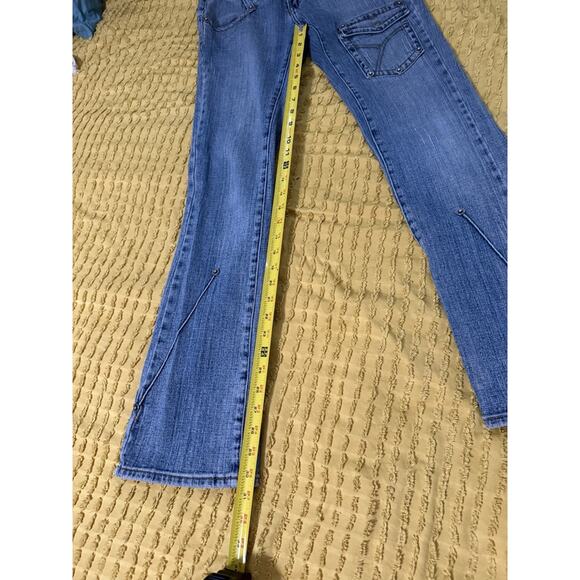 Y2K Rare Vintage 90’s Women’s Zana-di Jeans Flared Details Size 3 - Picture 8 of 10